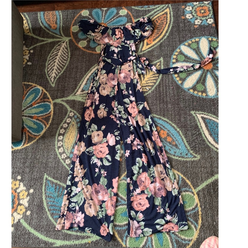 Floral jumpsuit
